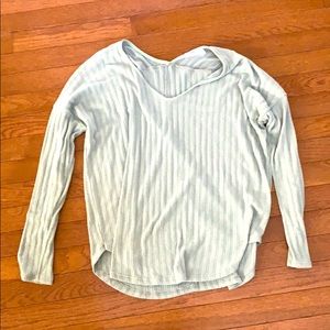 All in Favor Mint Green sweater